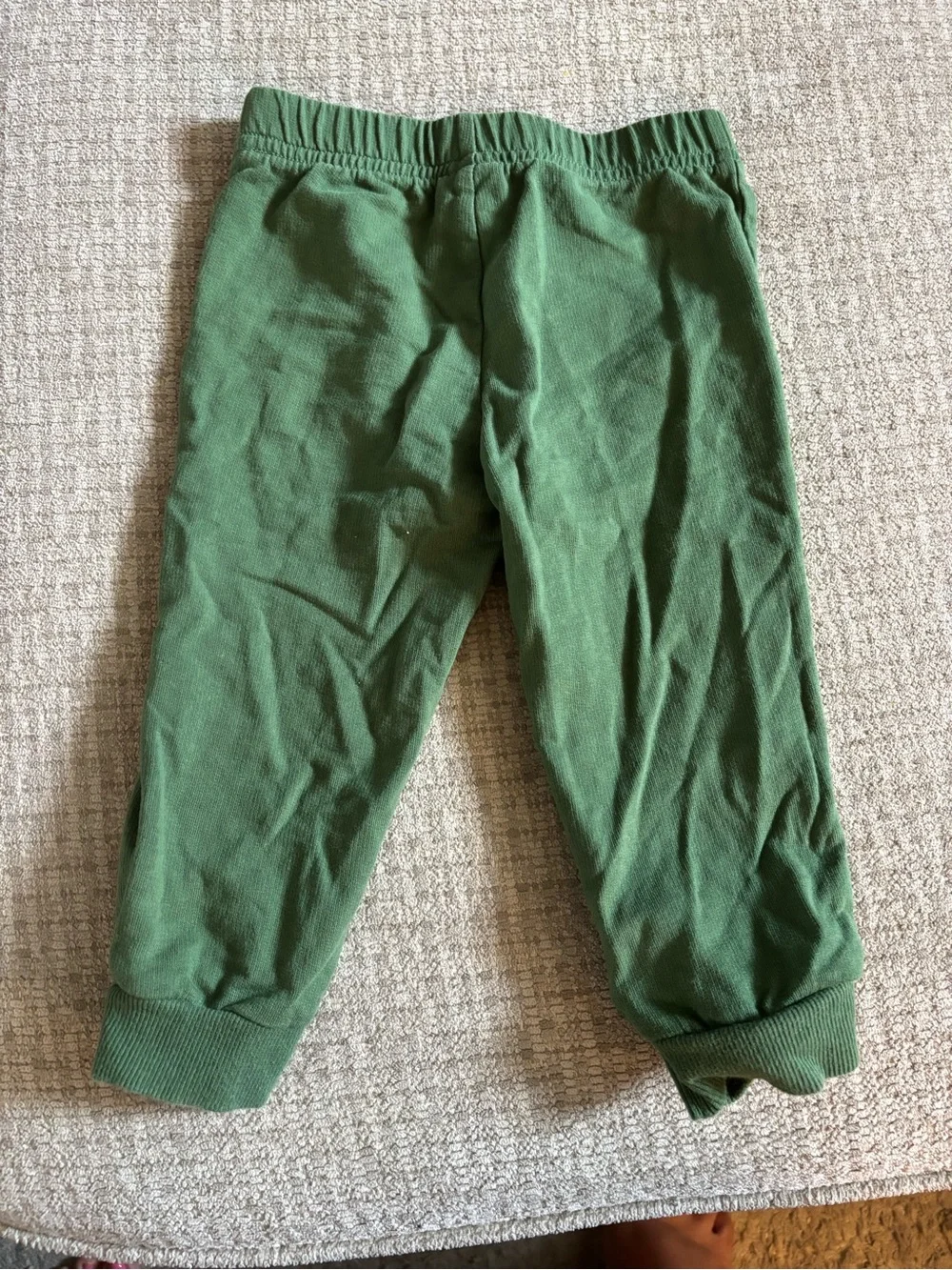 Carter's Olive Green Cotton Jogger Pants